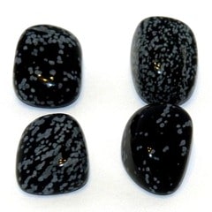 La obsidiana copos de nieve para superar los estados de ira