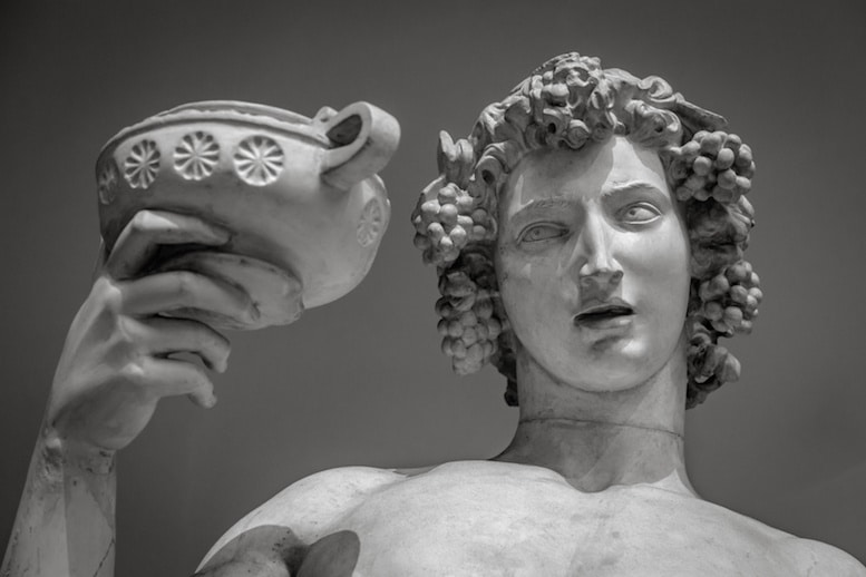 El dios Baco (o Dioniso) y la leyenda de la Amatista