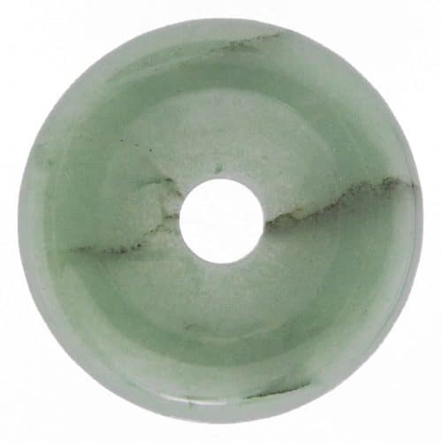 Donut en Aventurine Verte