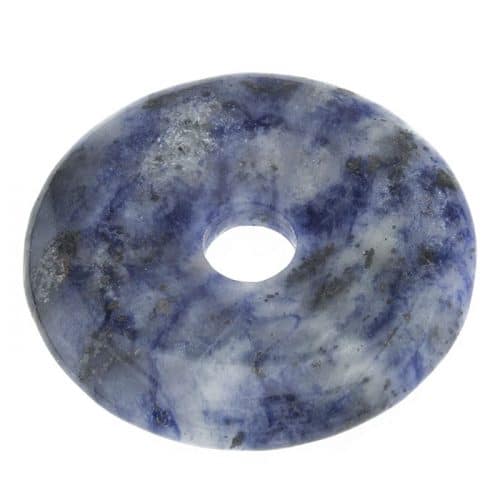 Donut en Quartz Bleu