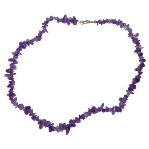Collier Baroque en Améthyste - Boutique de Minéraux - Lithothérapie en Ligne
