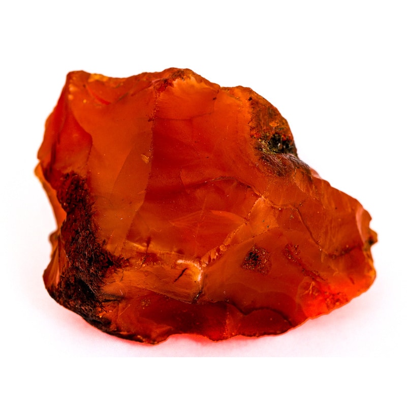 Piedra en bruto de cornalina