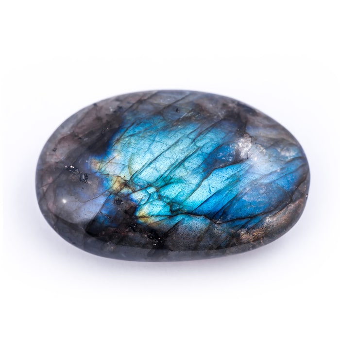 Labradorite - Pierre Plate (Galet) | Lithothérapie en Ligne