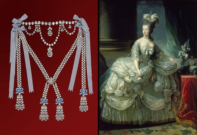 El asunto del «collar de la reina», que implicó a María Antonieta | Litoterapia en línea