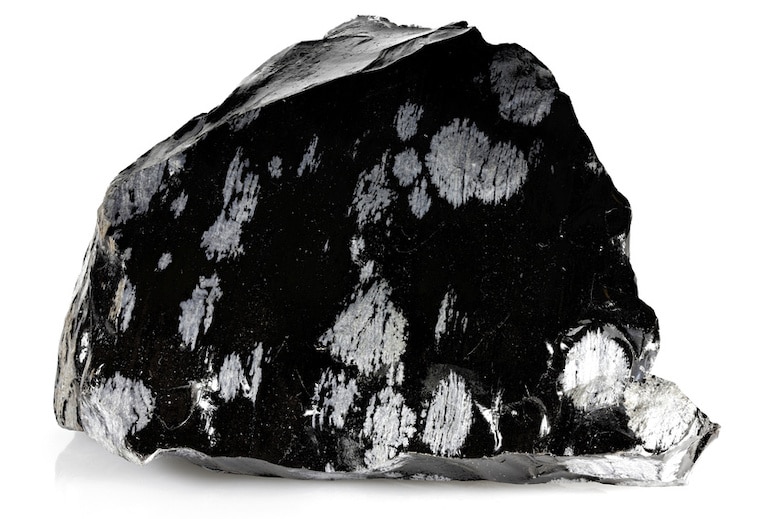 Obsidiana copo de nieve | Litoterapia en línea