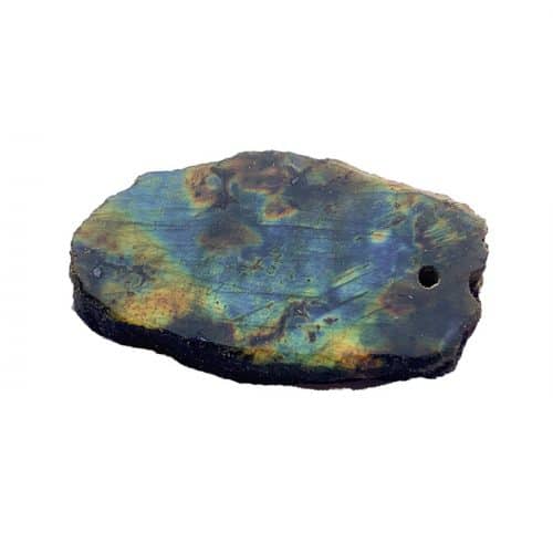 Labradorite - Plaquette Percée | Boutique de Minéraux | Lithothérapie en Ligne