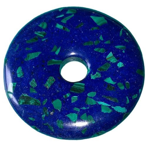 Donut en Azurite-Malachite | Boutique de Lithothérapie en Ligne