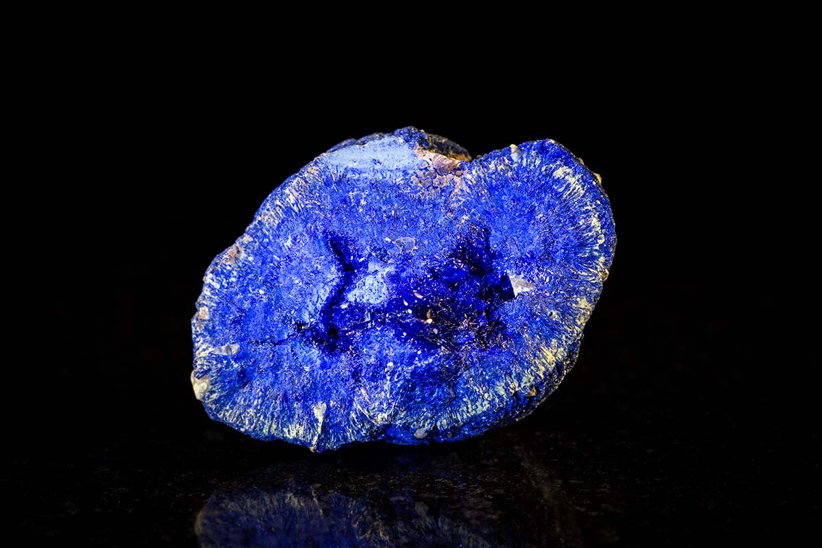 Propiedades en litoterapia de la piedra azul (azurita)