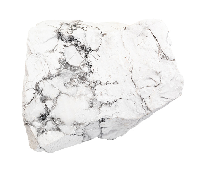 Howlita en bruto