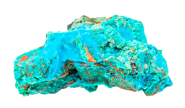 Propiedades mineralógicas de la crisocola