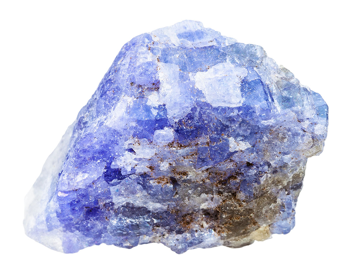piedra-bruta-tanzanita-azul-violeta-zoisita