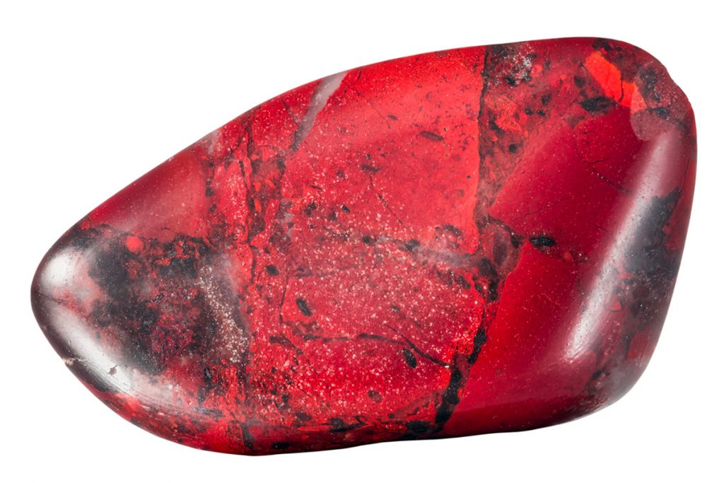 Las propiedades del jaspe rojo en litoterapia