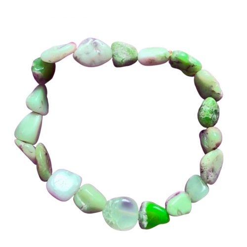 Chrysoprase bracelet mini pierres roulées